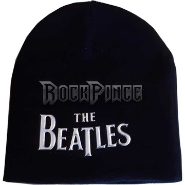 THE BEATLES - DROP T LOGO (SONIC SILVER) - kötött sapka - BEATSSBEAN01B