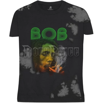 Bob Marley - Smoke Gradient - Unisex Póló - BMATS32MDD