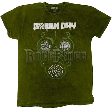 GREEN DAY - GAS MASK - unisex póló - GDTS38MDD