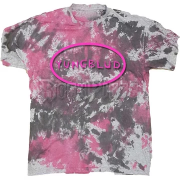 YUNGBLUD - SCRATCH LOGO OVAL - unisex póló - YBTS14MDD