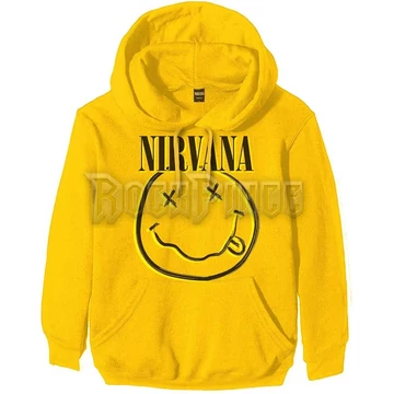 NIRVANA - Inverse Happy Face - unisex kapucnis pulóver - NIRVHD13MY