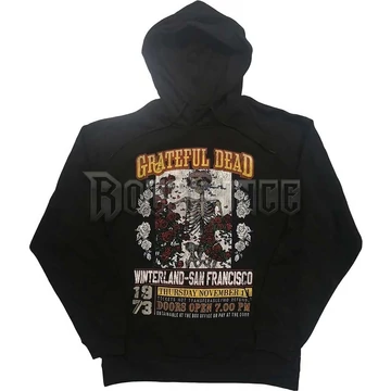 GRATEFUL DEAD - SAN FRANCISCO - unisex kapucnis pulóver (környezetbarát) - GRATEECOHD01MB