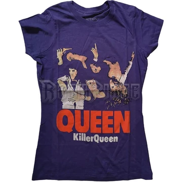 QUEEN - KILLER QUEEN - női póló - QUTS65LPU