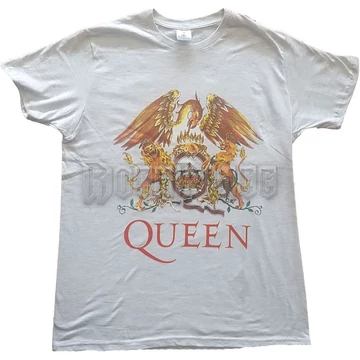 Queen - Classic Crest - Unisex Póló - QUTS03MG