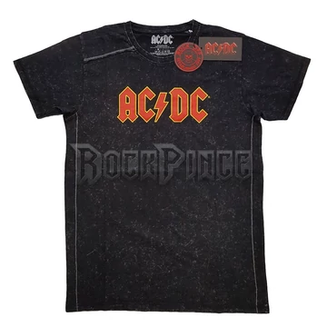 AC/DC - Logo - Unisex Póló - ACDCSWASH04MB