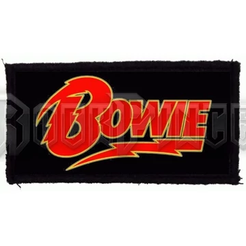 DAVID BOWIE - Bowie Logo (95x45) - kisfelvarró HKF-0849