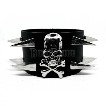 Skull with Claw Spikes - csuklószorító - 62#BR