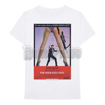 James Bond 007 - For Your Eyes Poster - Unisex Póló - 007TS11MW