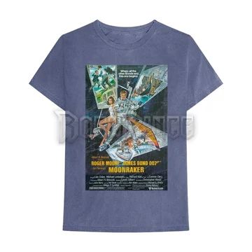 James Bond 007 - Moonraker - Unisex Póló - 007TS10MD