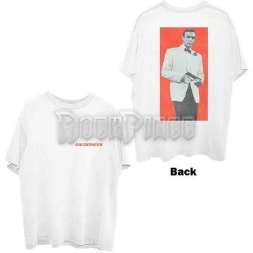 JAMES BOND 007 - Goldfinger Profile - unisex póló - 007TS02MW