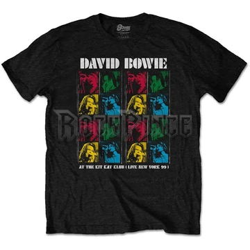 David Bowie - Kit Kat Klub - Unisex Póló - BOWPTS01MB