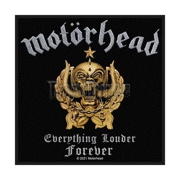 MOTÖRHEAD - EVERYTHING LOUDER FOREVER - kisfelvarró - SP3193