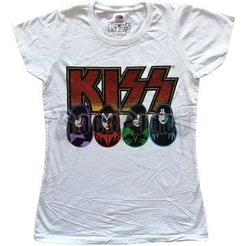 KISS - Logo, Faces &amp; Icons - női póló - KISSTS14LW