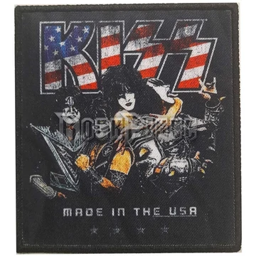 KISS - Made In The USA - kisfelvarró - KISSPAT18