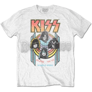 KISS - World Wide - unisex póló - KISSTS22MW