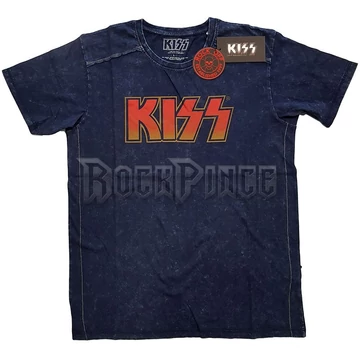 KISS - Classic Logo - Unisex Póló - KISSSWASH02MN