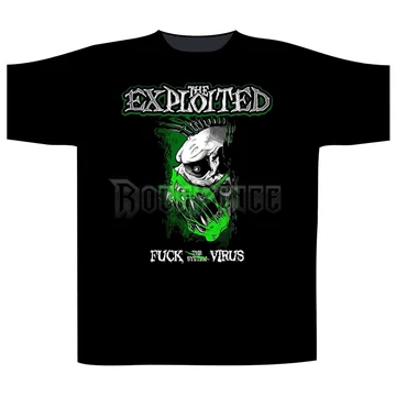 THE EXPLOITED - FUCK THE VIRUS - unisex póló - ST2508