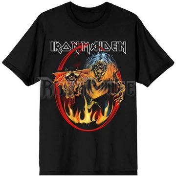 IRON MAIDEN - Number of the Beast Devil Tail - unisex póló - IMTEE143MB