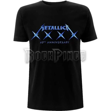 METALLICA - 40 XXXX - unisex póló - METTS58MB