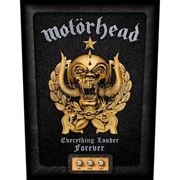 MOTÖRHEAD - EVERYTHING LOUDER FOREVER - hátfelvarró - BP1204