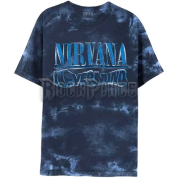 Nirvana - Nevermind Wavy Logo - Unisex Póló - NIRVTS32MDD