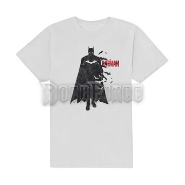 DC Comics - The Batman Distressed Figure - Unisex Póló - BATMANTS15MW