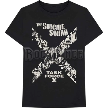 THE SUICIDE SQUAD - X CROSS - unisex póló - SUICTS08MB