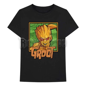 MARVEL COMICS - I AM GROOT - GROOT SQUARE - unisex póló - GROOTTS03MB