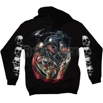 ZDR-1265 - unisex cipzáras kapucnis pulóver