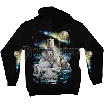 ZDR-1281 - unisex cipzáras kapucnis pulóver