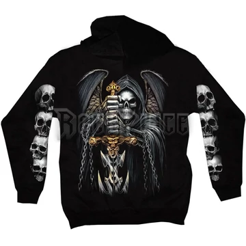 ZDR-1282 - unisex cipzáras kapucnis pulóver