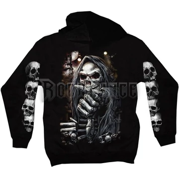 ZDR-1283 - unisex cipzáras kapucnis pulóver