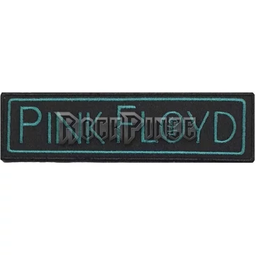 PINK FLOYD - Division Bell Text Logo - kisfelvarró - PFPAT08