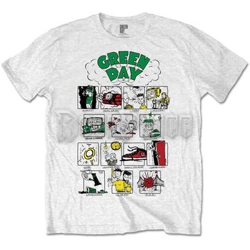 GREEN DAY - Dookie RRHOF - unisex póló - GDTS13MW