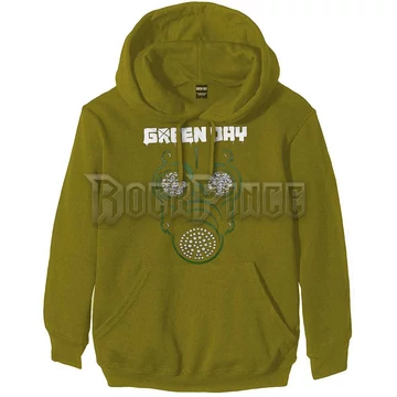 GREEN DAY - Green Mask - unisex kapucnis pulóver - GDHD05MGR