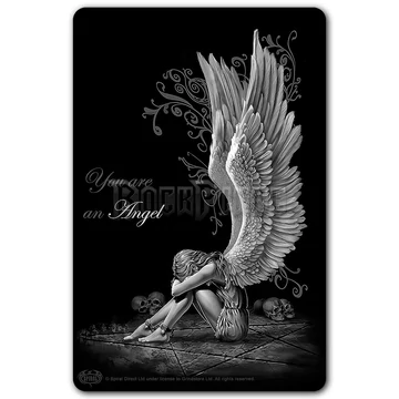 ENSLAVED ANGEL - Greet Tin Metal Cards - D024A071