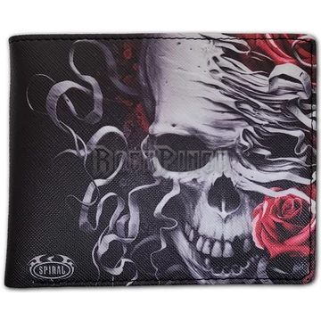 SKULLS N&#039; ROSES - BiFold Wallet with RFID Blocking and Gift Box - E024A309