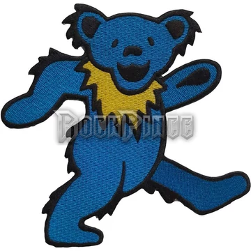 Grateful Dead - Blue Dancing Bear - kisfelvarró - GRATEPAT11