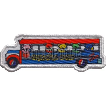 Grateful Dead - Bus - kisfelvarró - GRATEPAT04
