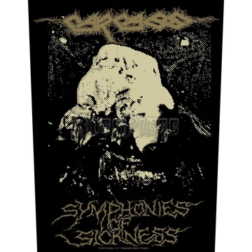 CARCASS - SYMPHONIES OF SICKNESS - hátfelvarró - BP1211