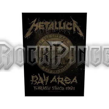 Metallica - Bay Area Thrash - hátfelvarró - BP0955
