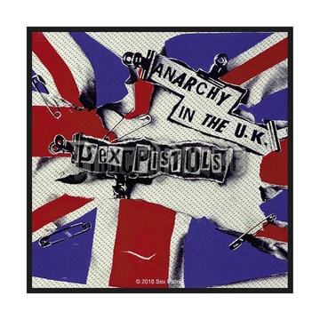 THE SEX PISTOLS - Anarchy in the UK - kisfelvarró - SPR3051