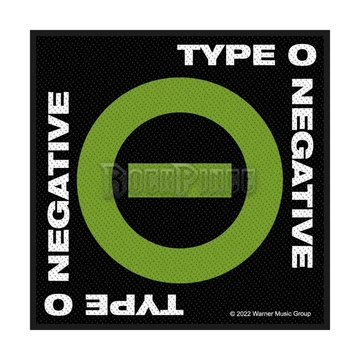 TYPE O NEGATIVE - NEGATIVE SYMBOL - kisfelvarró - SP3196