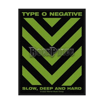 TYPE O NEGATIVE - SLOW, DEEP &amp; HARD - kisfelvarró - SP3198