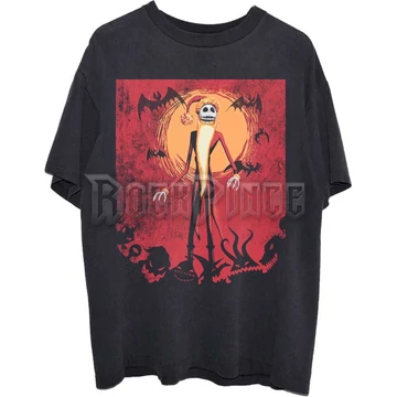 DISNEY - The Nightmare Before Christmas Jack Orange Sun - unisex póló - TNBCTS36MB