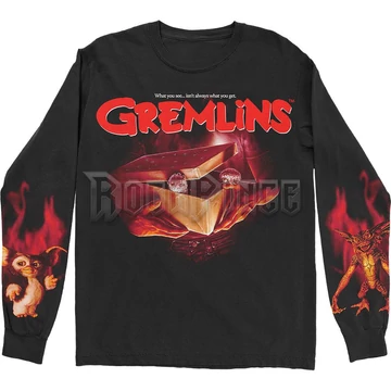 WARNER BROS - Gremlins What It Seems - unisex hosszú ujjú póló - WBLST04MB