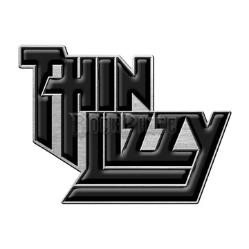 THIN LIZZY - LOGO - kitűző / fémjelvény - PB098