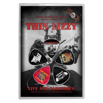 THIN LIZZY - LIVE AND DANGEROUS - gitárpengető szett - PP049