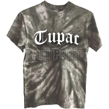 Tupac - Gothic Logo - Unisex Póló - 2PACTS38MDD