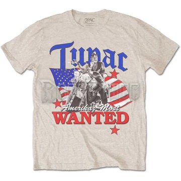 Tupac - Most Wanted - Unisex Póló - 2PACTS43MS